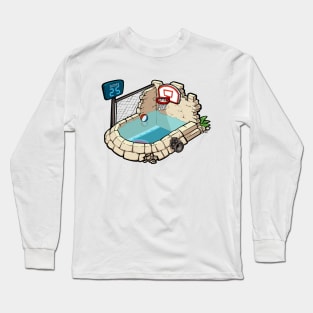 Basket Pool Long Sleeve T-Shirt